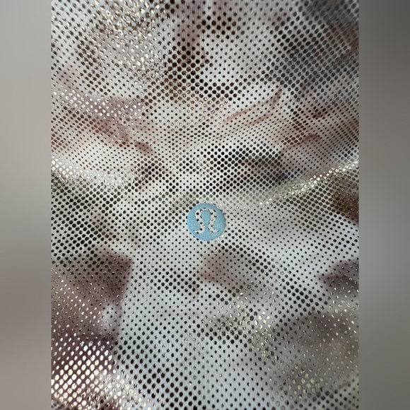 Lululemon Align High-Rise Shine Misty Shell Cacao Diffuse Dot Foil Size 14 LNC - Picture 7 of 8